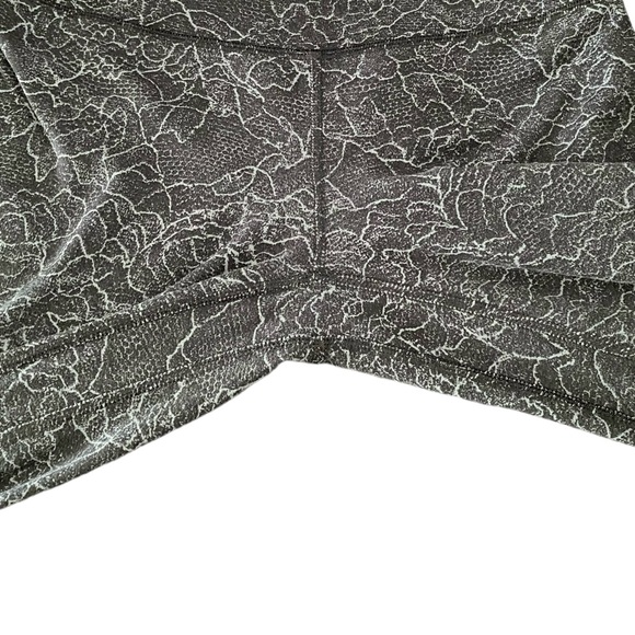 Lululemon Align Pant Full Length 28” Lacescape Dark Cast Black Gray Size 4 Nulu - Picture 9 of 12